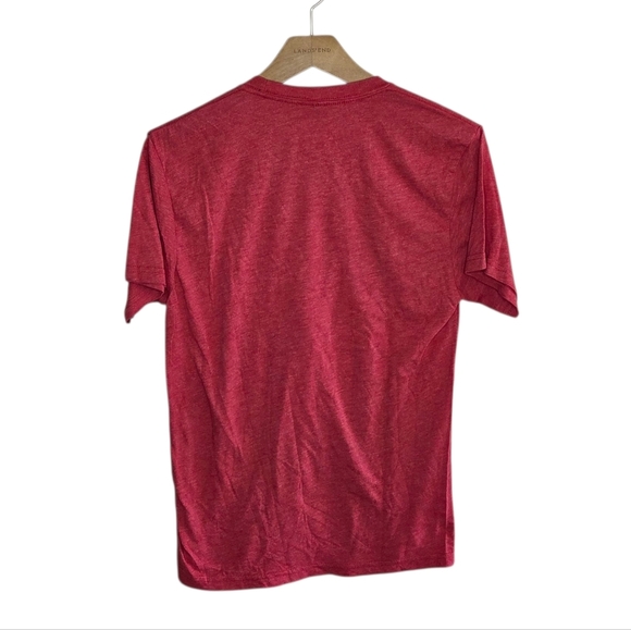 Next Level | Athletic Republic Heathered Red Short Sleeve Graphic Tee Size Small - Picture 4 of 4